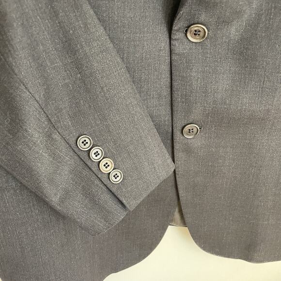 Brooks Brothers 1818 Madison Suit Gray Estrato Trabaldo Wool 44R/Waist 34 X 28 - Picture 16 of 16